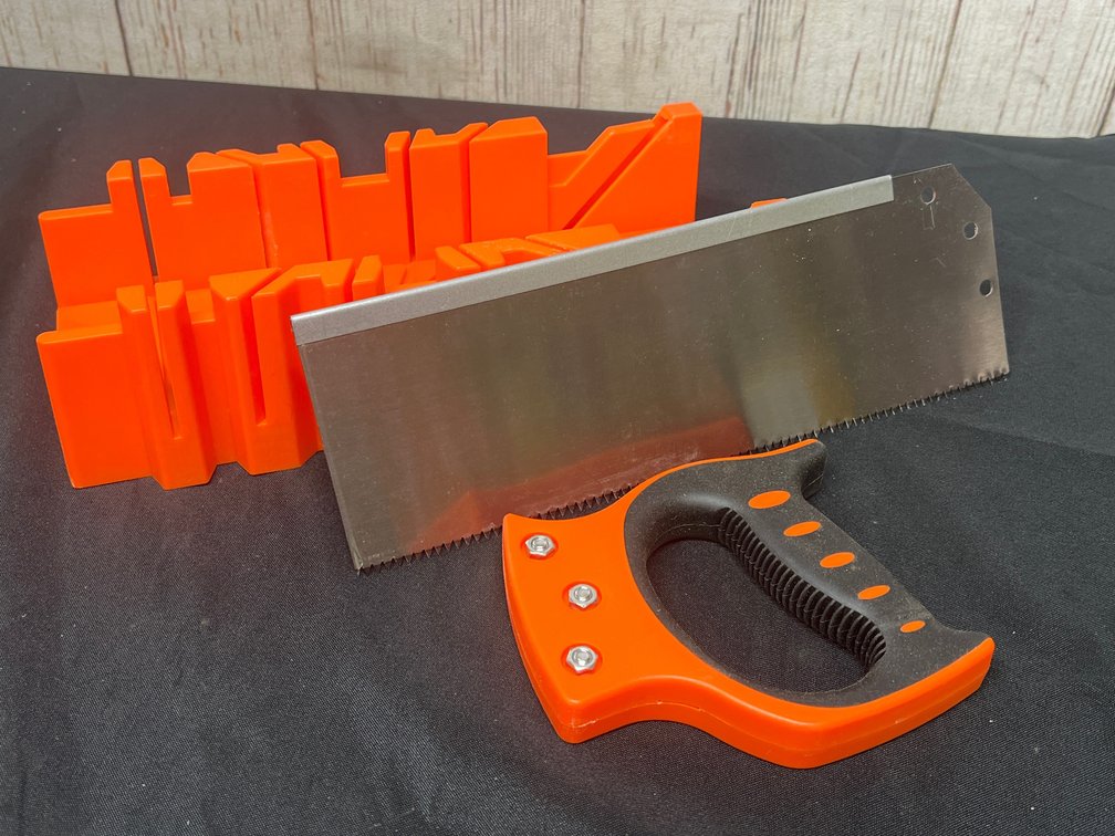Cross cut saw set up 