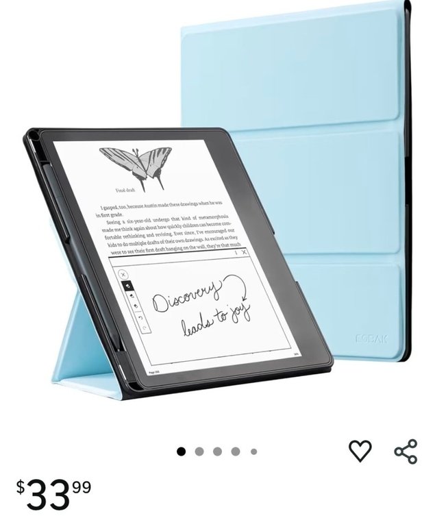 New CoBak Case for Tablet Reader - All New PU Leather Cover with Auto Sleep Wake