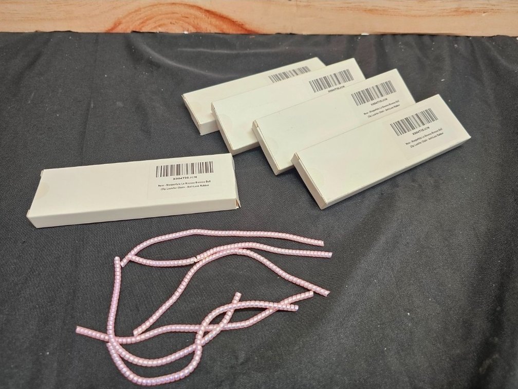 5pks Mouparfulu La Booooo Booooo Doll Clip Lock for Chain - Anti-Loss Rubber Coil Lock KeyChain Protecter