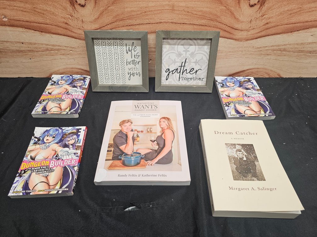Book Lot & Home Decor