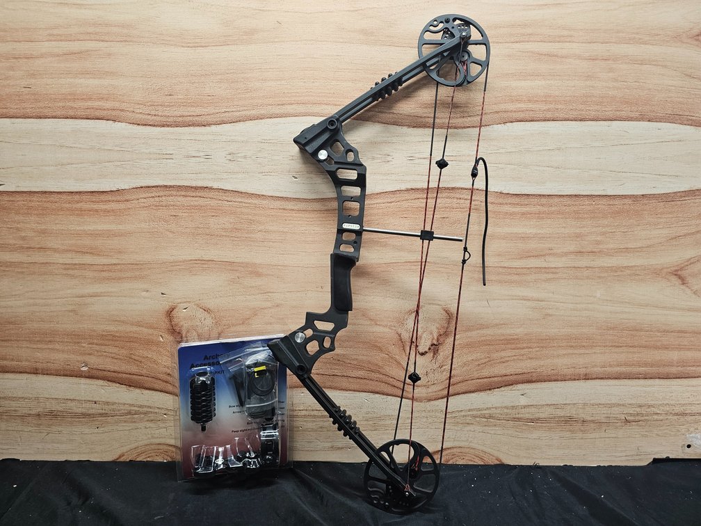 4KJT Outdoors Compound Bow W/ Accessory Kit