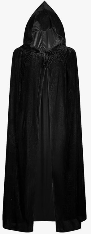 (623) BALENNZ Cape Cloak with Hood - Adults Witch Cape Hooded Cloak for Women Men Halloween Costumes Christmas Cosplay
