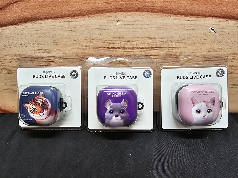 (3) Sugar Cat Ear Bud Case