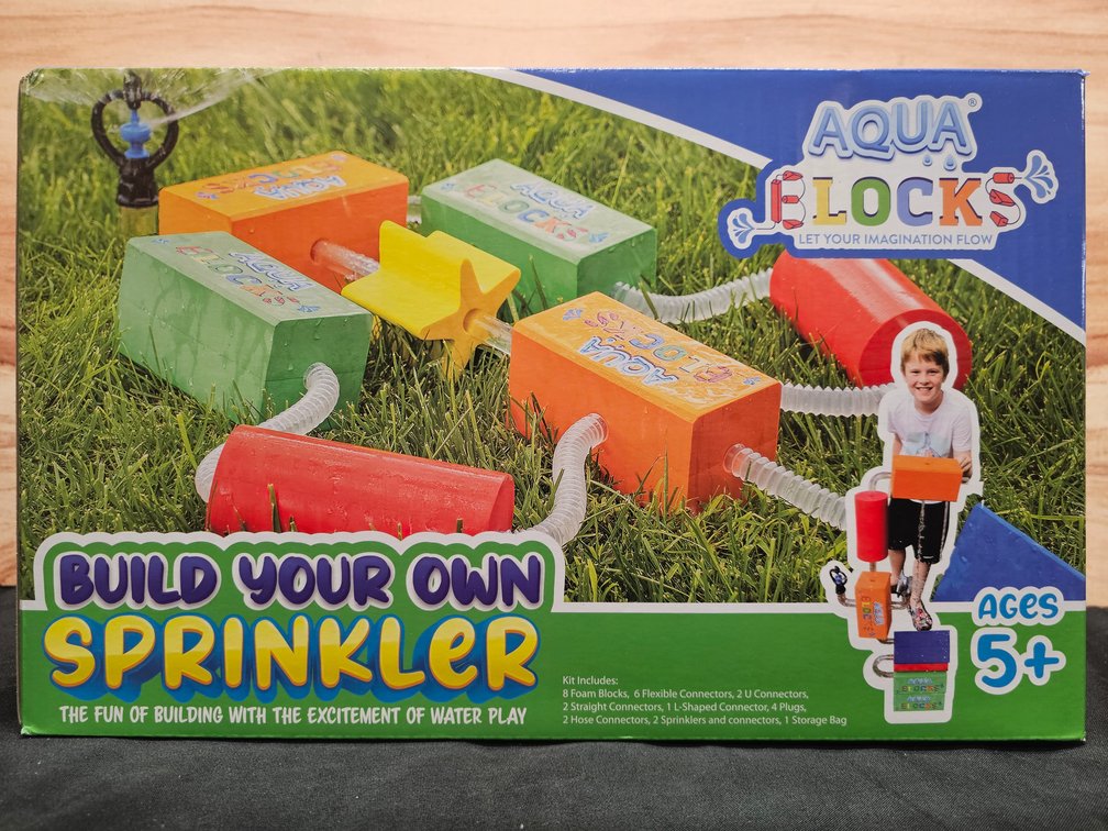 Aqua Blocks Build Your Own Sprinkler