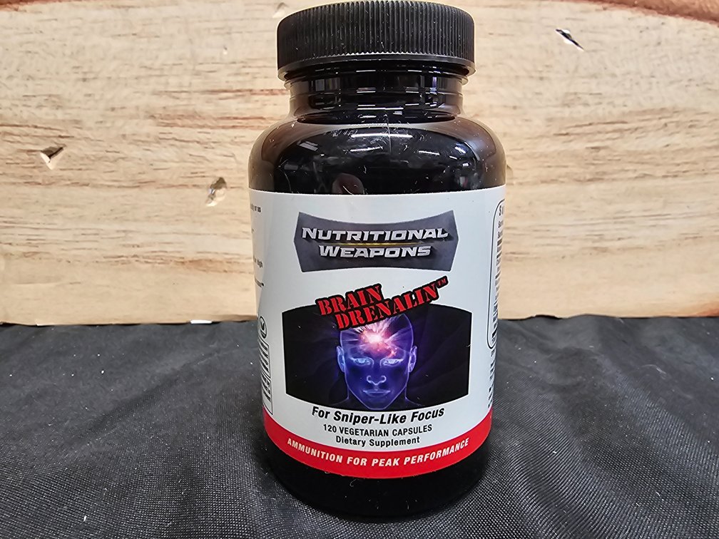 Nutritional Brain Drenalin 120 Vegetarian Capsules