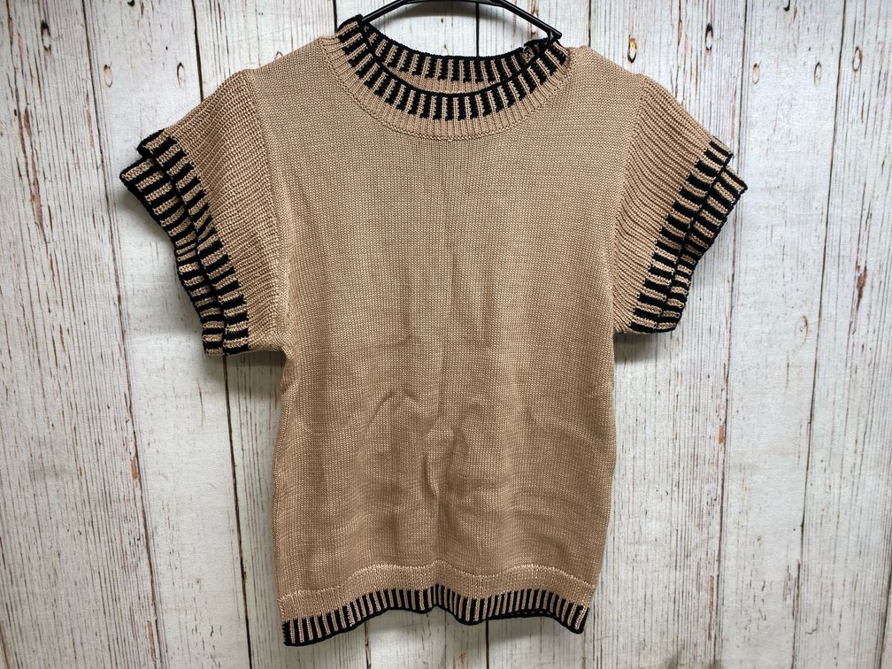 Womens Small Short Sleeve Sweater