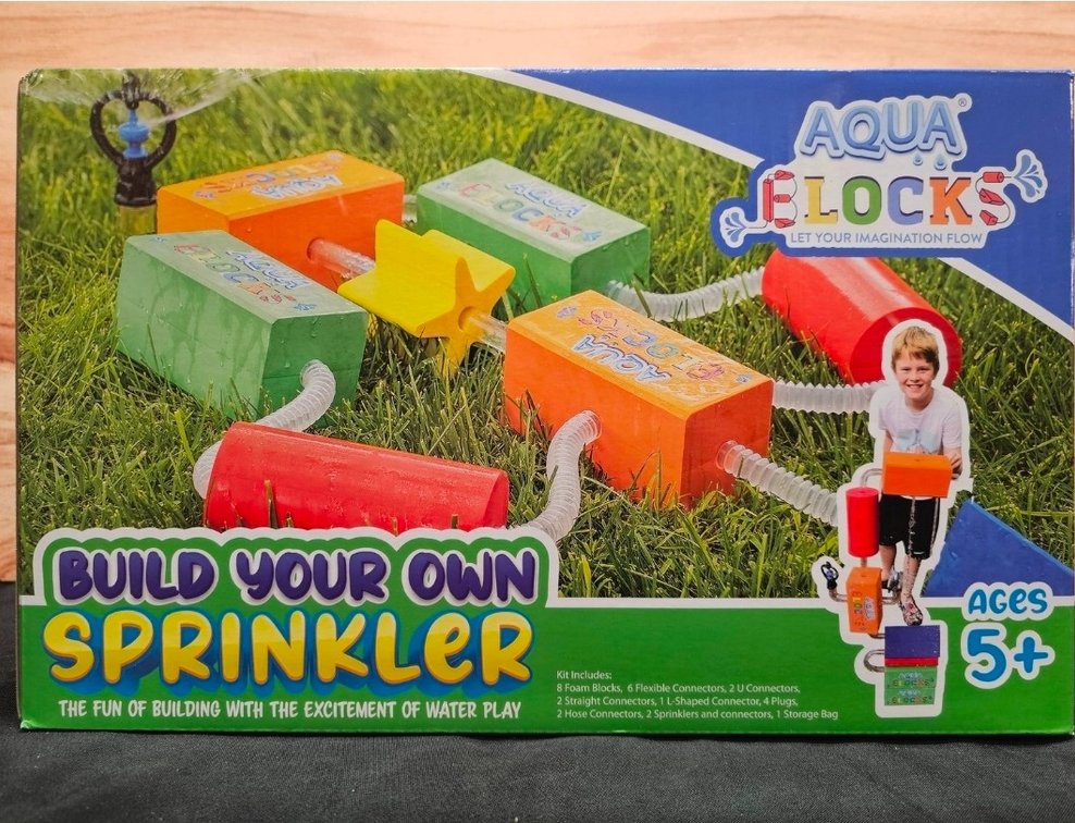 Aqua Blocks Build Your Own Sprinkler