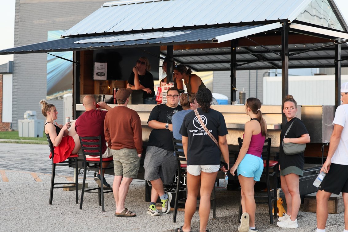Track- Smoke Catering Company Bar Trailer