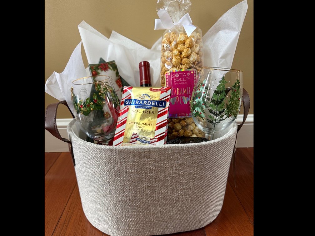 Baseball - Date Night Made for Two Basket