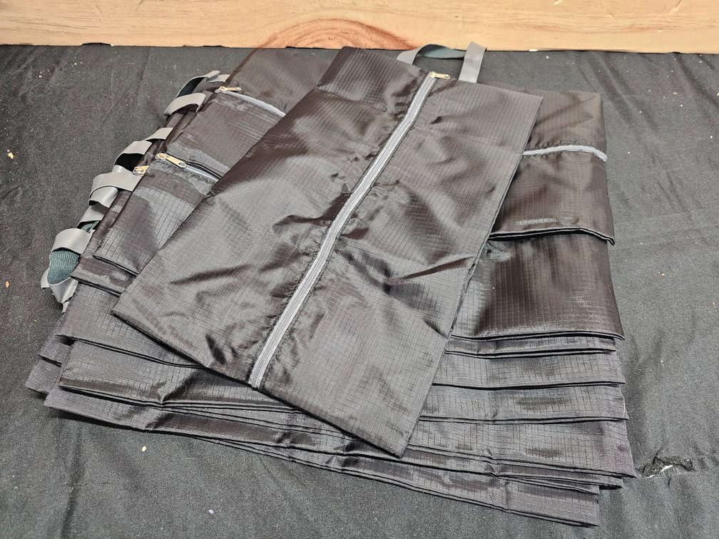 10 Shoe Bags for Travel Dustproof with sturdy Zipper