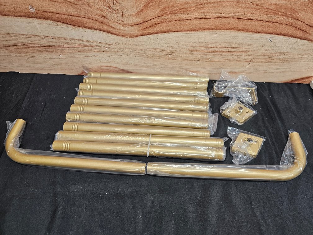 Curtain Rods for Windows 72 to 144 Wrap Around Curtain Rod