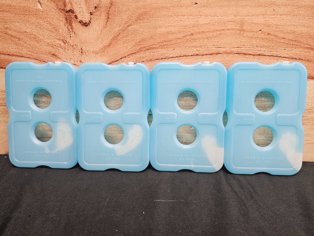 4 Reuseable Ice Packs