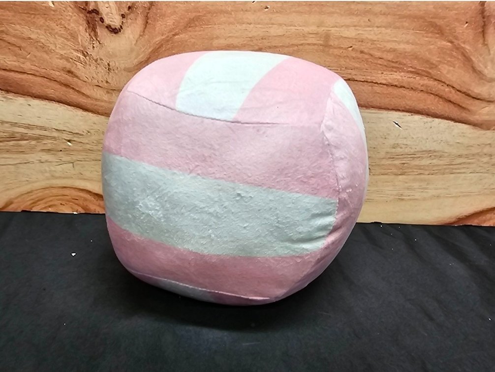 Childrens Plush Volleyball, Fluffy Stuffed Volleyball Pillow, Soft Plush Pillow, Stuffed Stuff for Boy Girls Mini