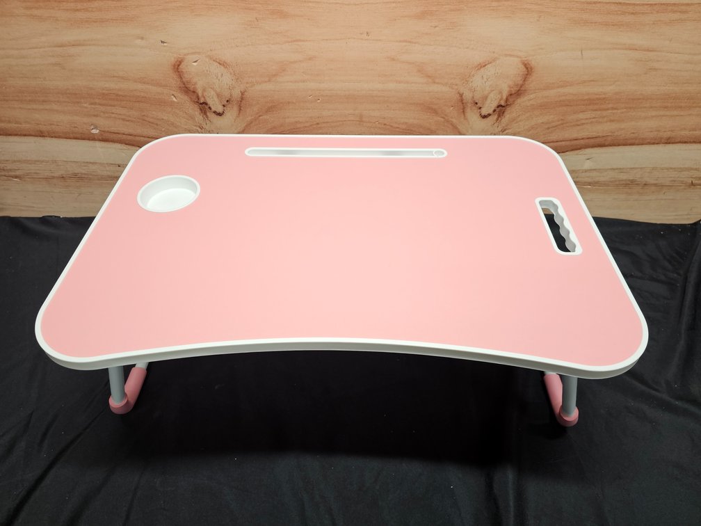 Laptop bed desk (pink)