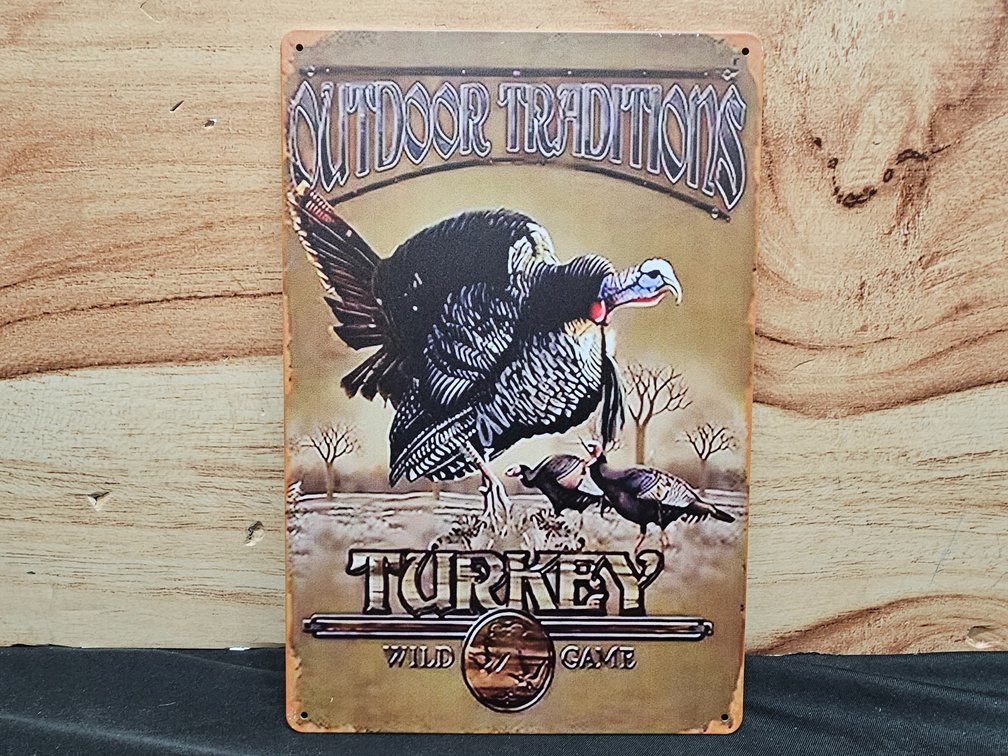 8in x 12in Metal Sign
