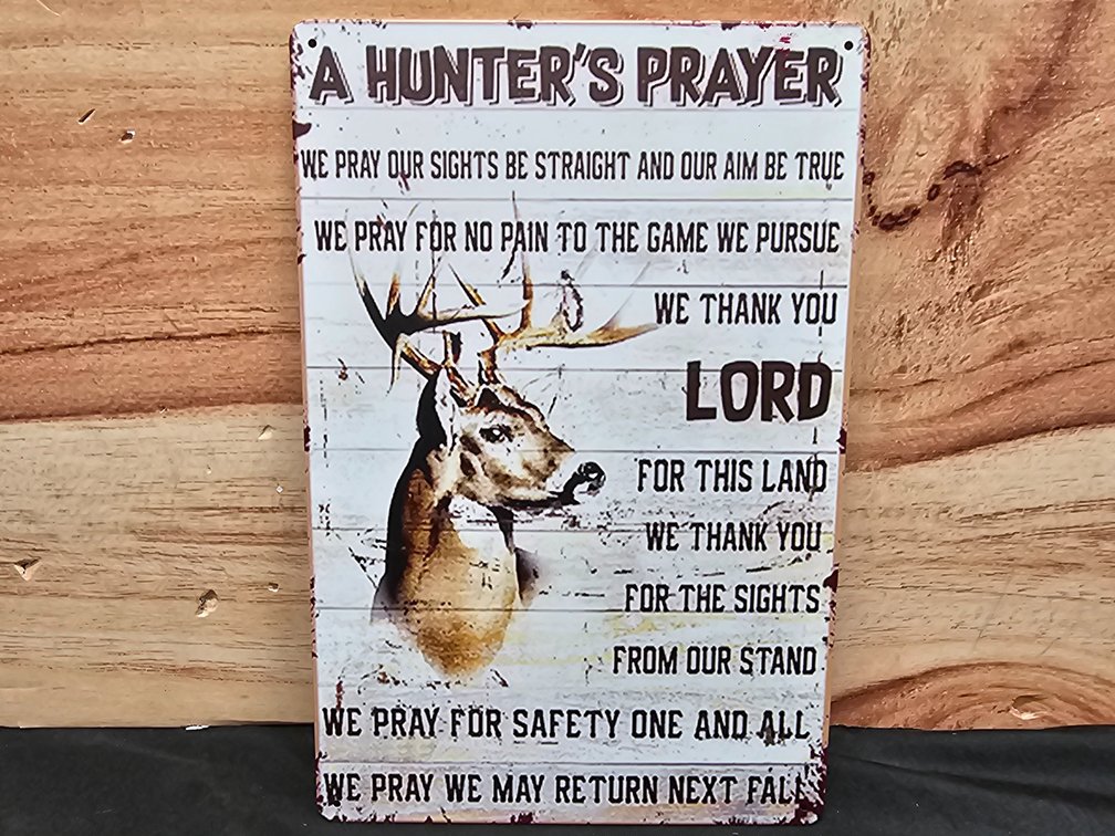 8in x 12in Metal Sign