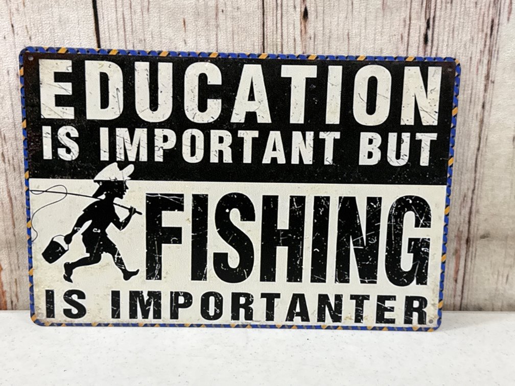 8x12 metal sign