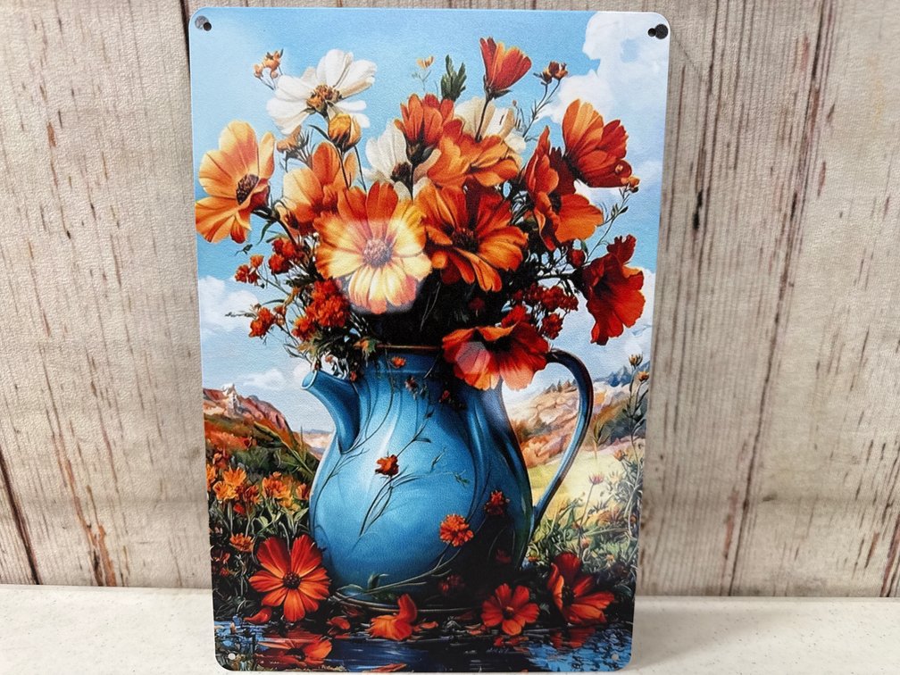 8x12 metal sign