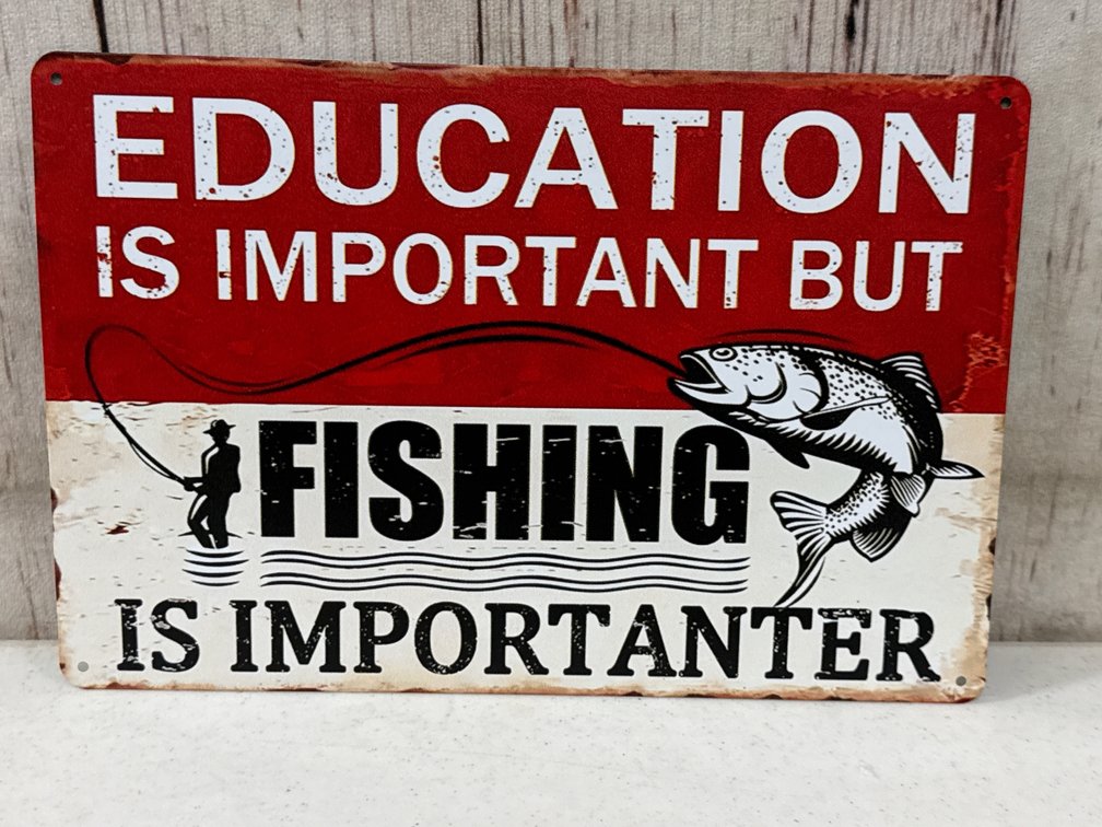 8x12 metal sign