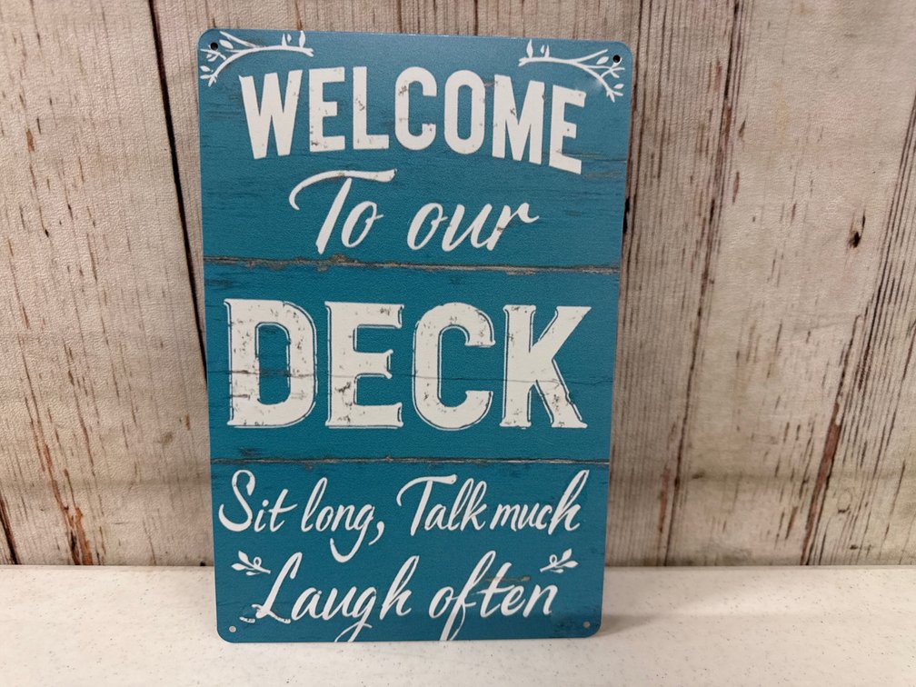 8x12 metal sign