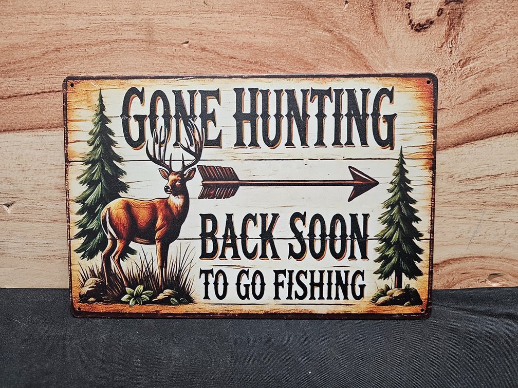 8in x 12in Metal Sign