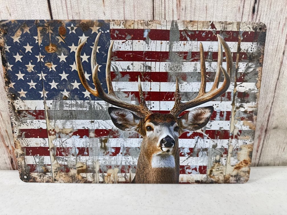 8x12 metal sign