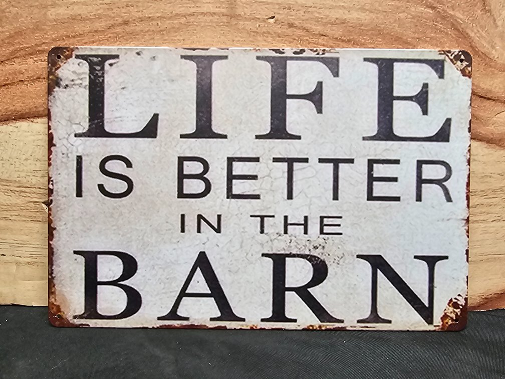 8in x 12in Metal Sign