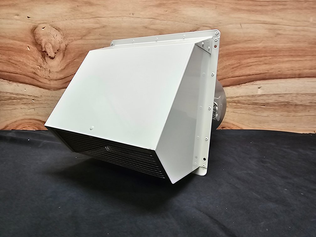 8in Wall Vent Cap (White)