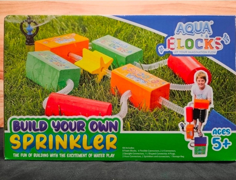 Aqua Blocks Build Your Own Sprinkler