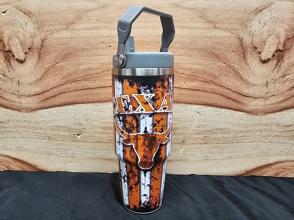 30oz Flip Straw Tumbler