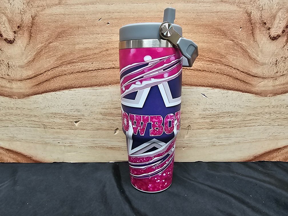 30oz Flip Straw Tumbler