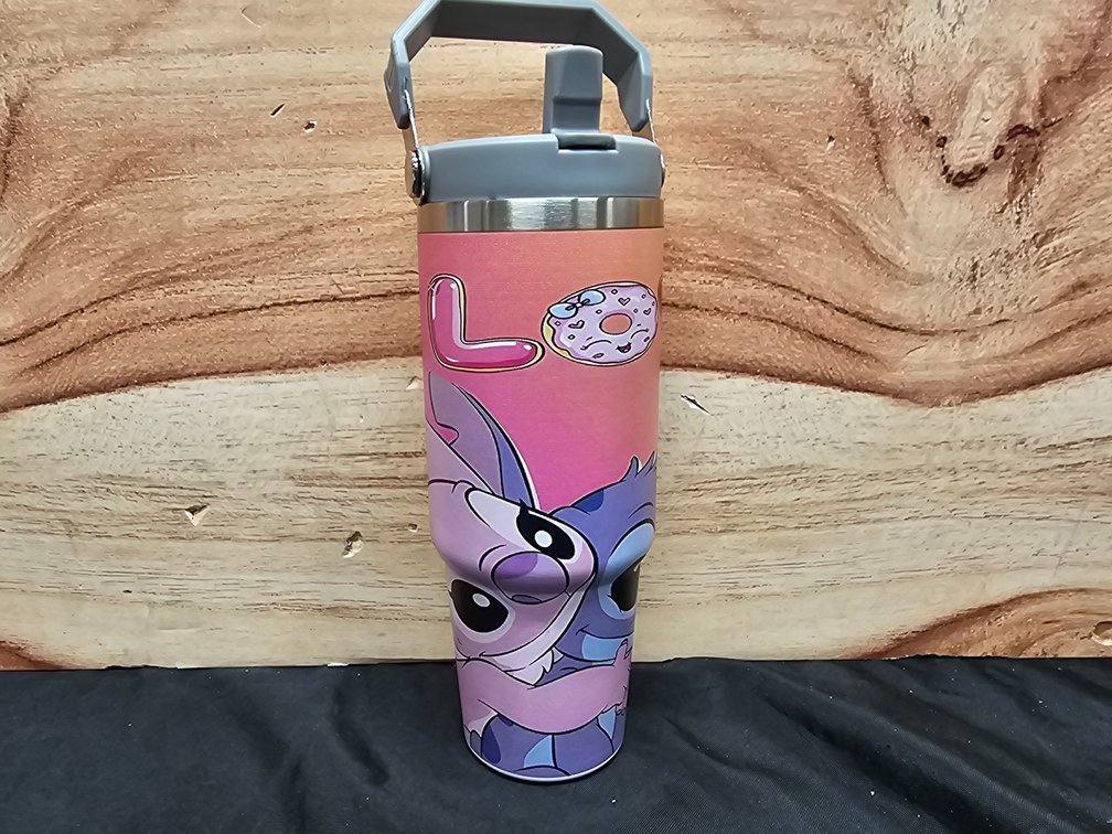 30oz Flip Straw Tumbler