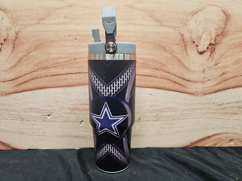 30oz Flip Straw Tumbler
