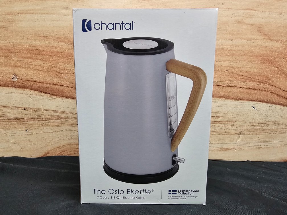 Chantal Oslo Cordless Electric Kettle (Fog Grey)