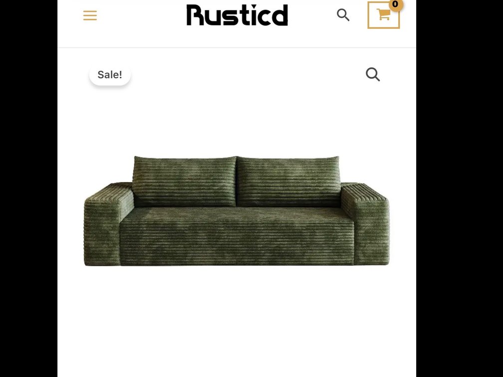 Boneless compressed foam sofa (memory foam couch)