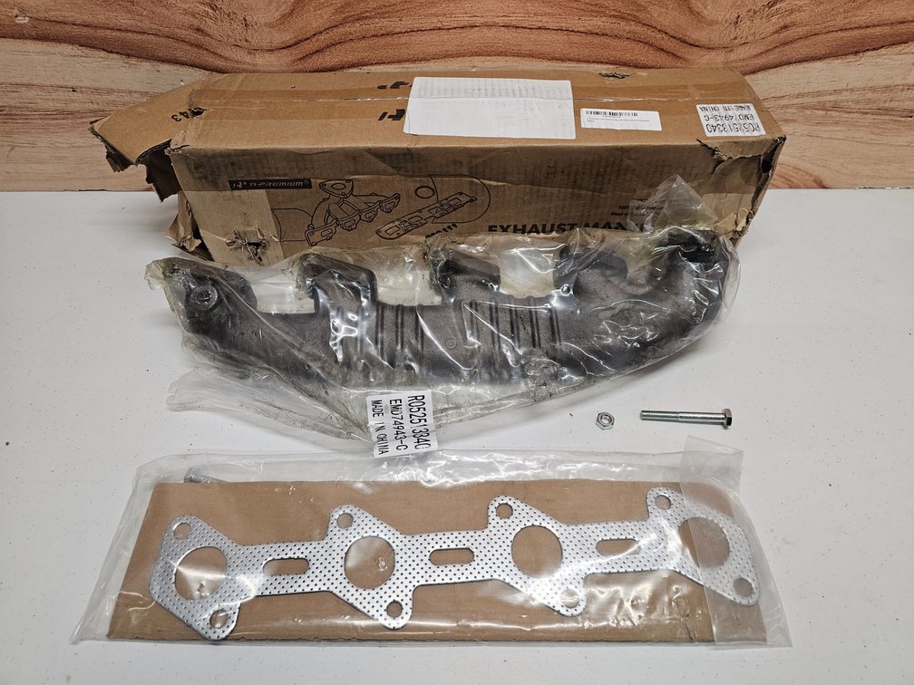 Retails $98.99 A-Premium Left Exhaust Manifold Kit W/Gasket & Bolts & Nuts [8Cyl 6.0L] Compatible with Ford F-250 F-350 F-450 F-550 E-350 E-450 Super Duty Excursion & IC Corporation 1652 SC & International Harvester