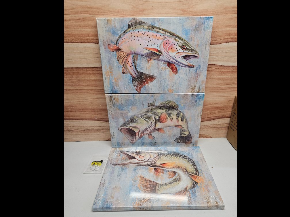 3pc Kreative Arts 16in x 24in Canvas Art