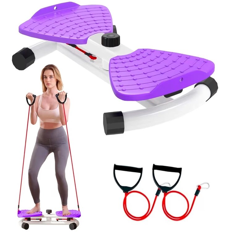 Waist Twisting Machine Exercise, Ab Twisting Board for Exercise, Adjustable Waist Twisting Board Exercise Machine with 300 lbs Weight Capacity