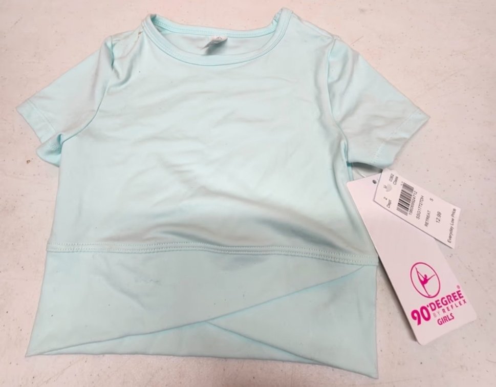 Girls S 7-8 90° Degree By Reflex Shirt