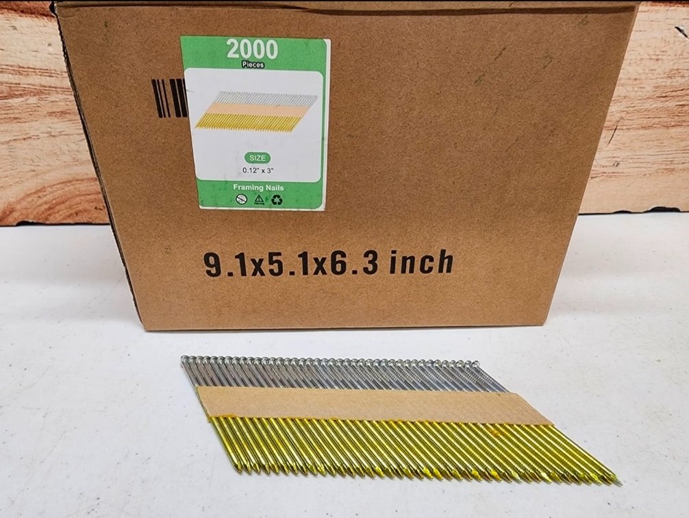 2000pc 0.12" x 3" Framing Nails