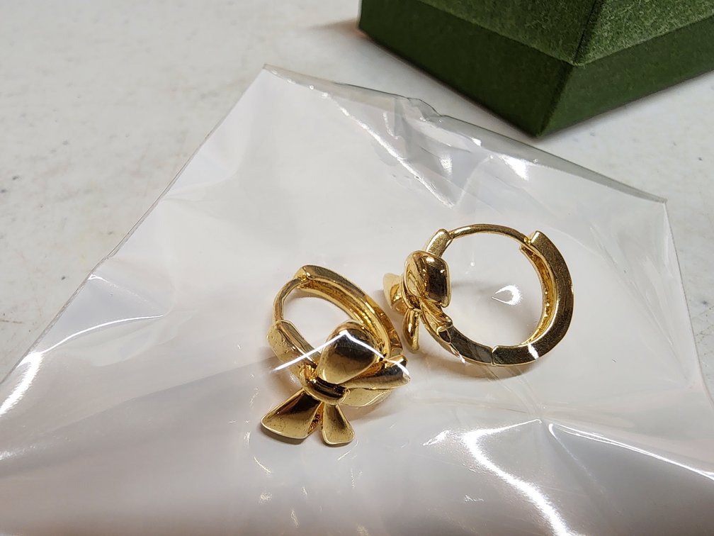 18k Plated Gold Earrings