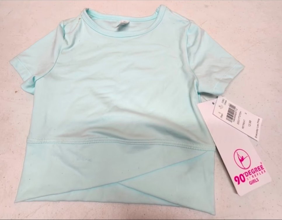 Girls S 7-8 90° Degree By Reflex Shirt