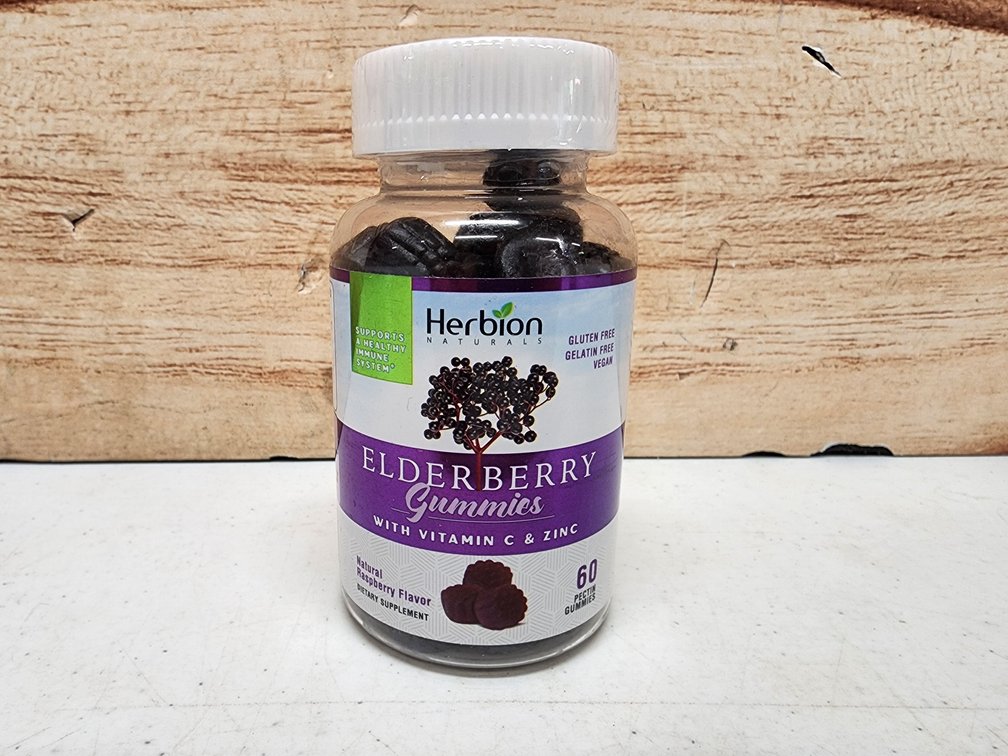 Herbion Elderberry Gummies 60 Count
