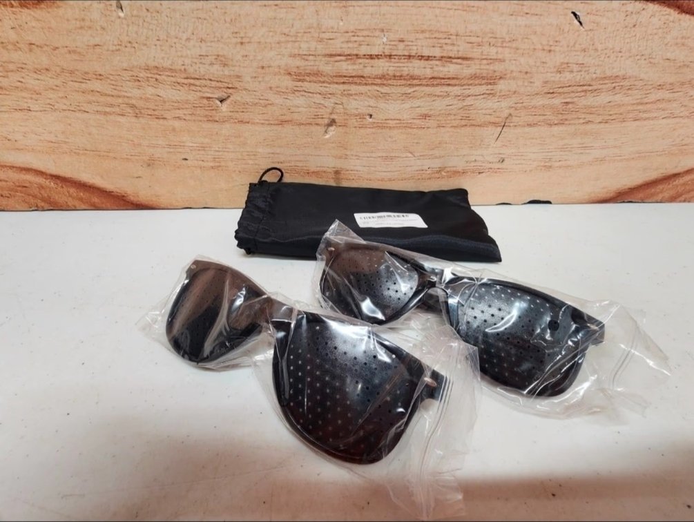 4 pair Adjustment Glasses, Help Eye Training And Concentration, Light and Comfortable Frame, Lightweight Frame for Eye Training Focus for Daily Use and Relaxation