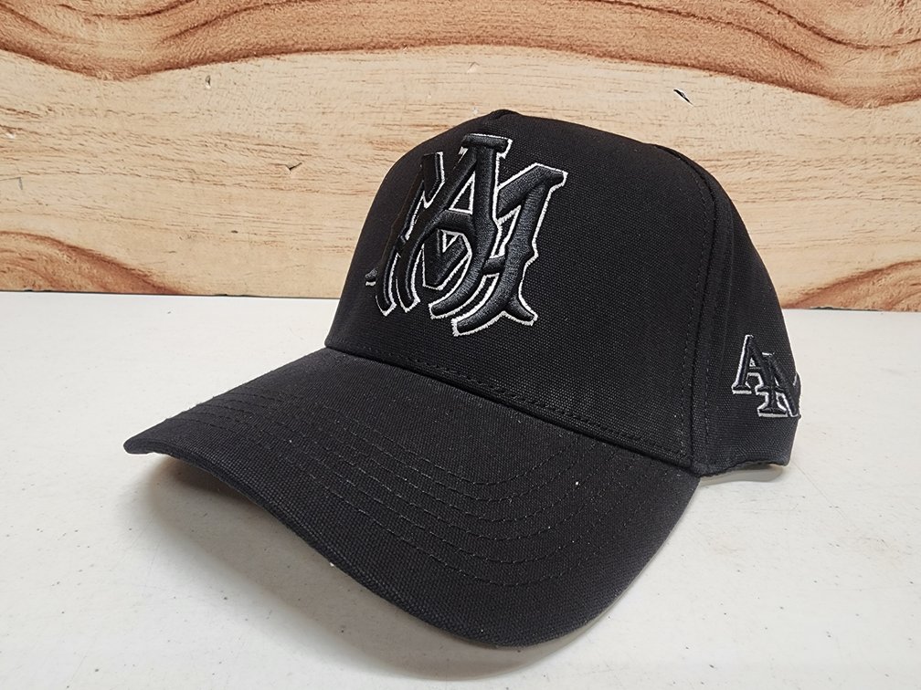 Designer Amiri cotton trucker hat