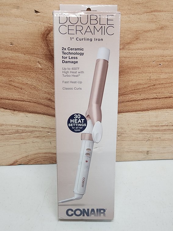 Conair Double Ceramic 1" Curling Iron