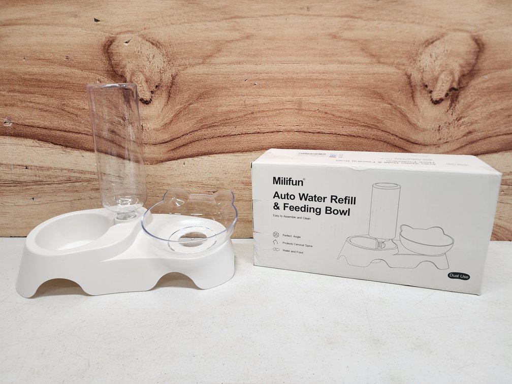 Milifun Auto Water Refill & Feeding Bowl