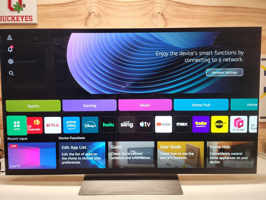 LG OLED EVO 55in Retails $1162.00