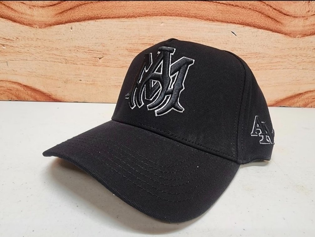 Designer Amiri cotton trucker hat