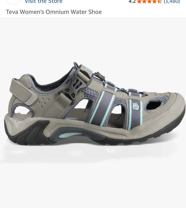 Retail $100 size 5.5 Teva Women's Omnium Water Shoe